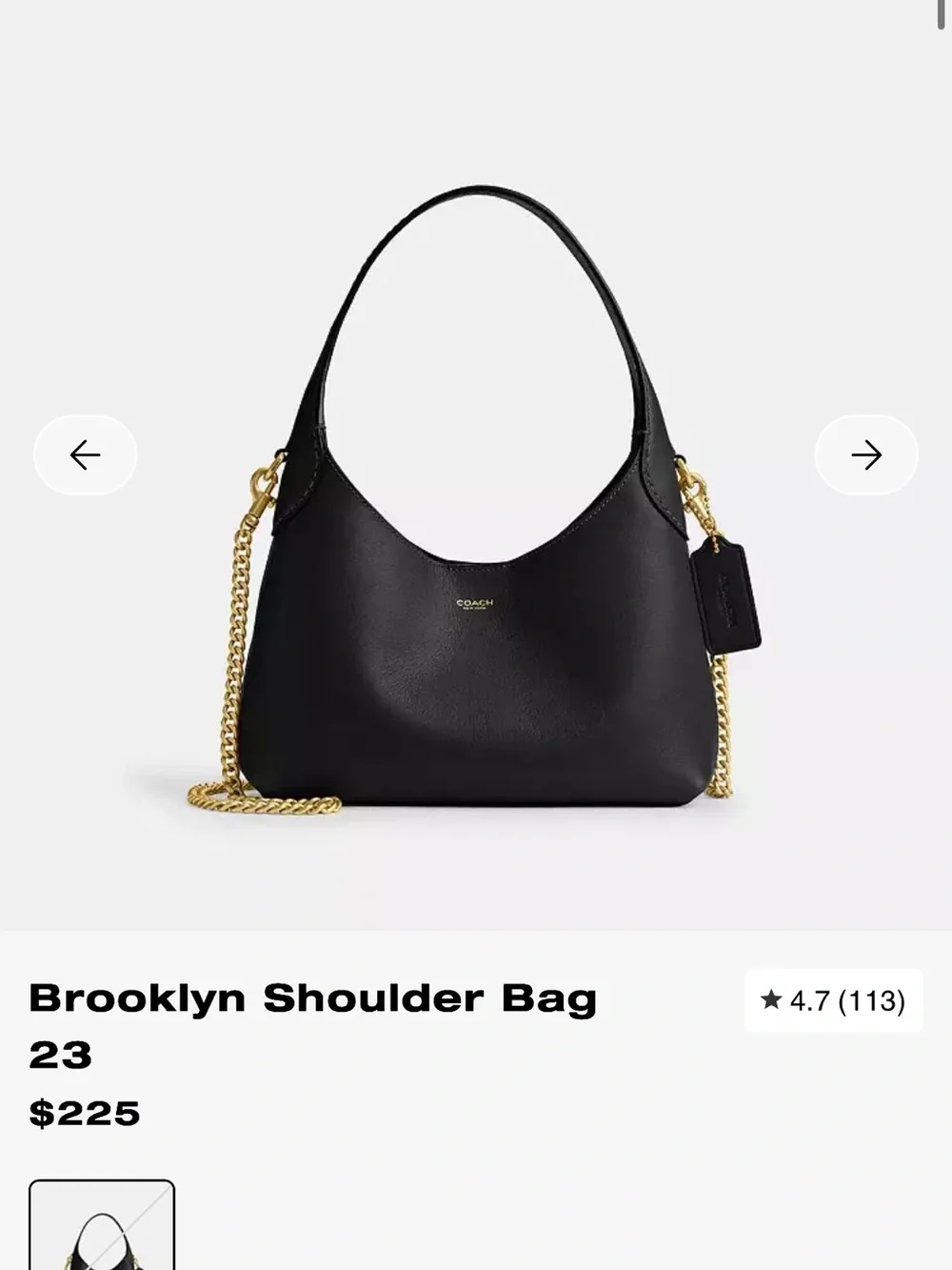 Coach Brooklyn 23 Bag